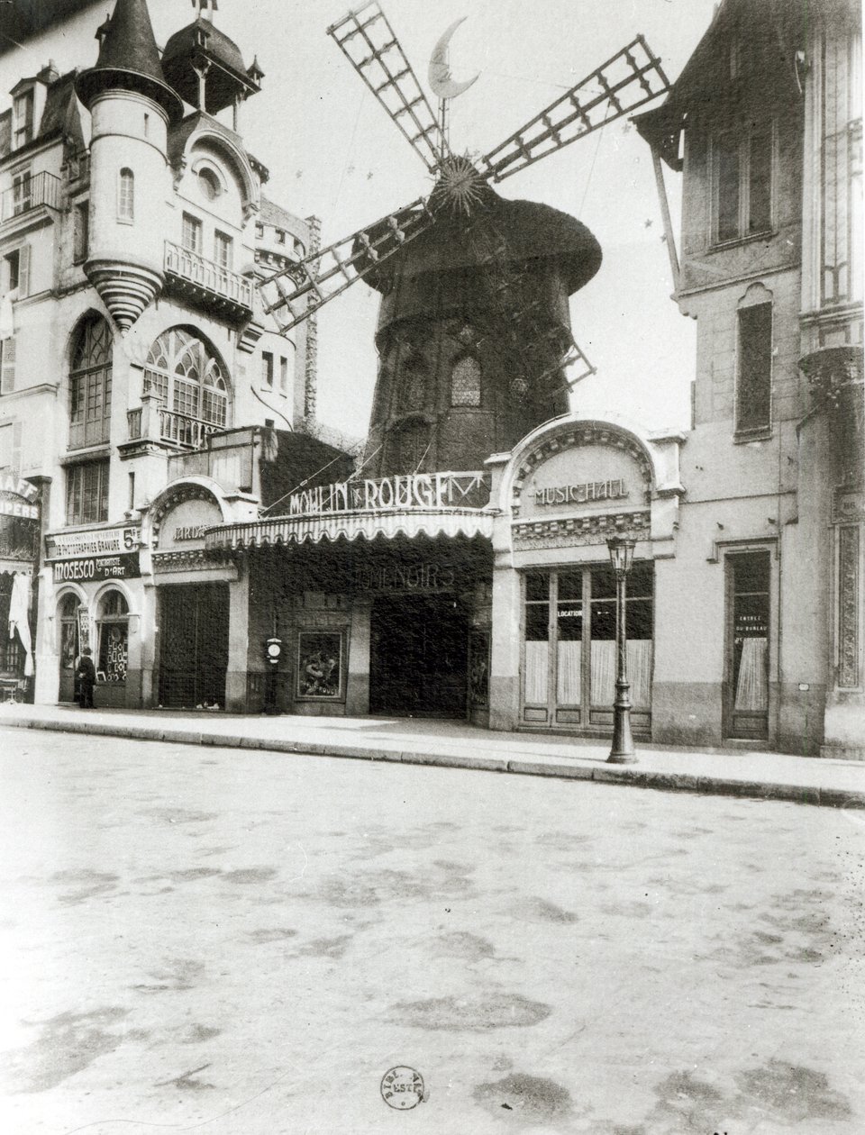 Das Moulin Rouge in Paris, 1921 von Eugène Atget