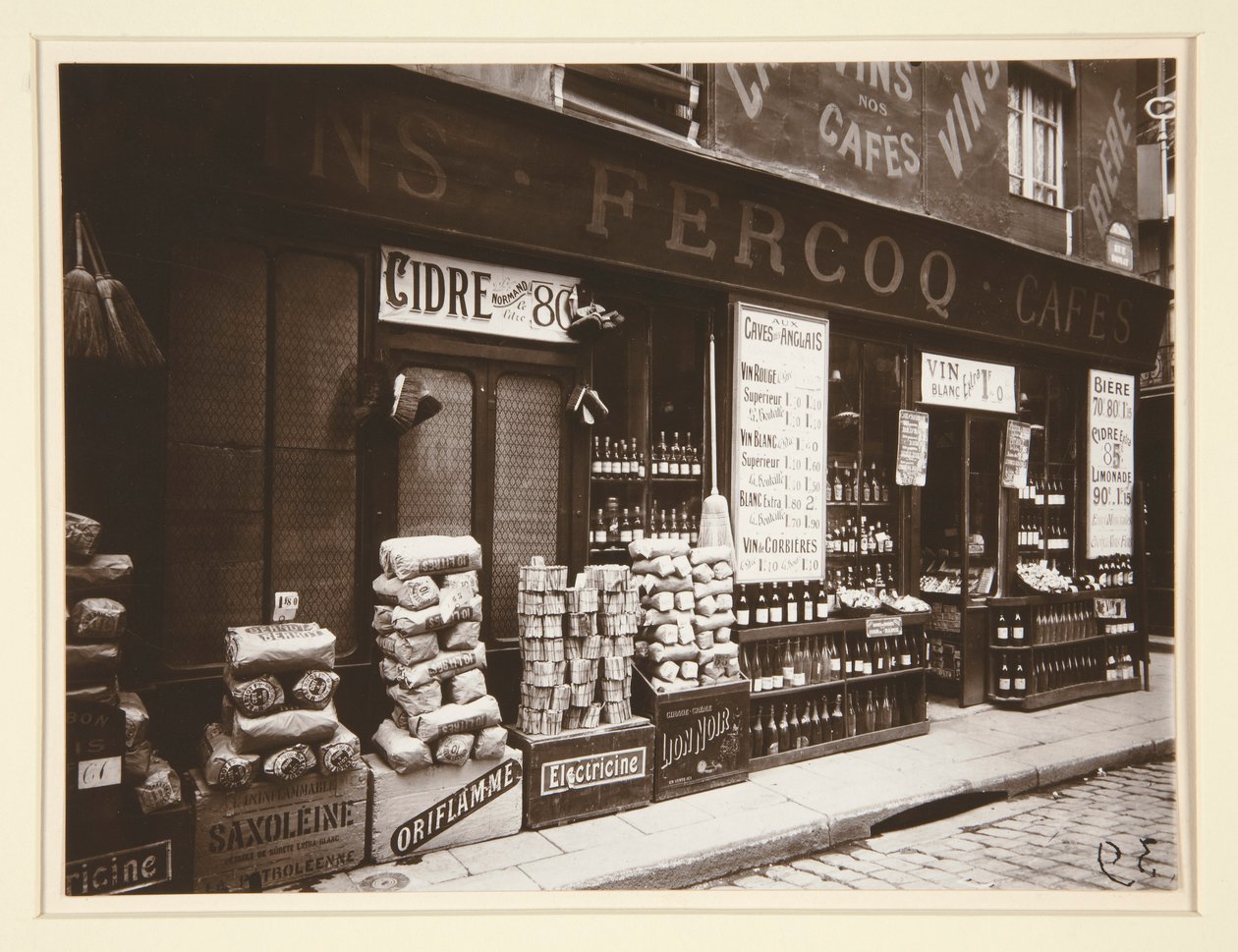 Ladenfront von Eugène Atget