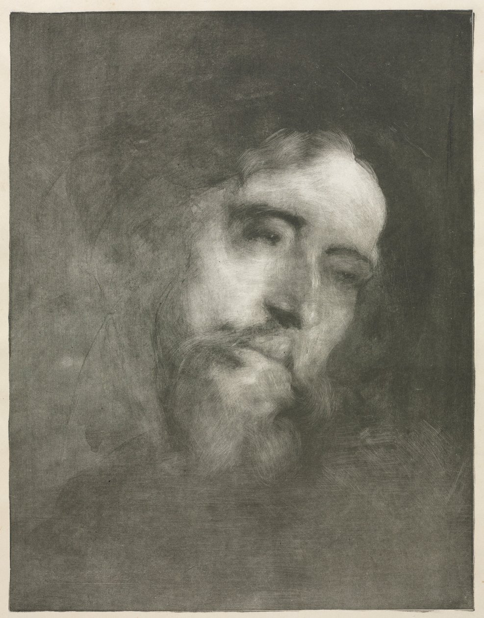 Alphonse Daudet, 1893 von Eugène Carrière