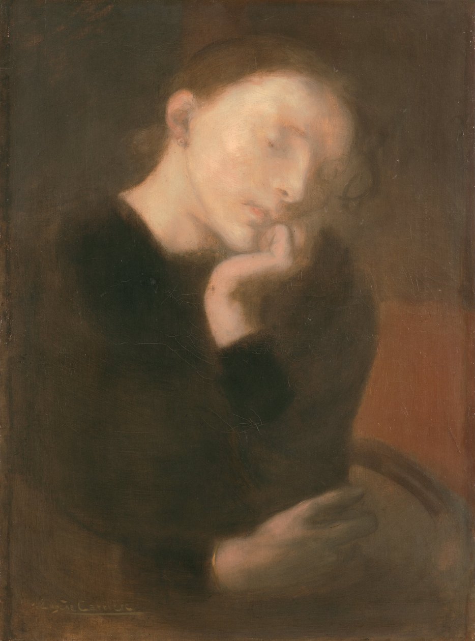 Meditation von Eugène Carrière