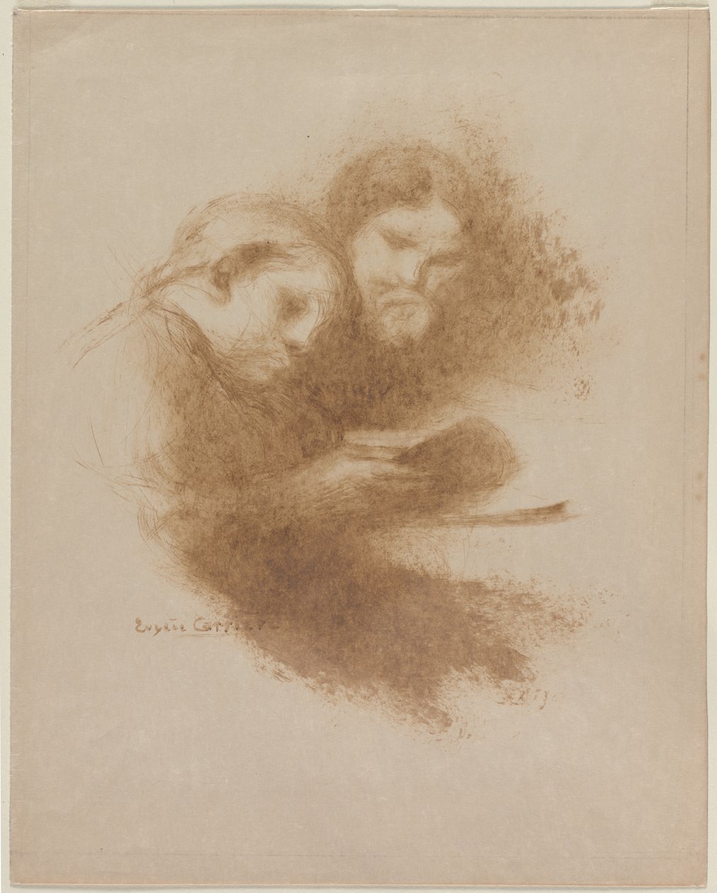 Lesen von Eugène Carrière