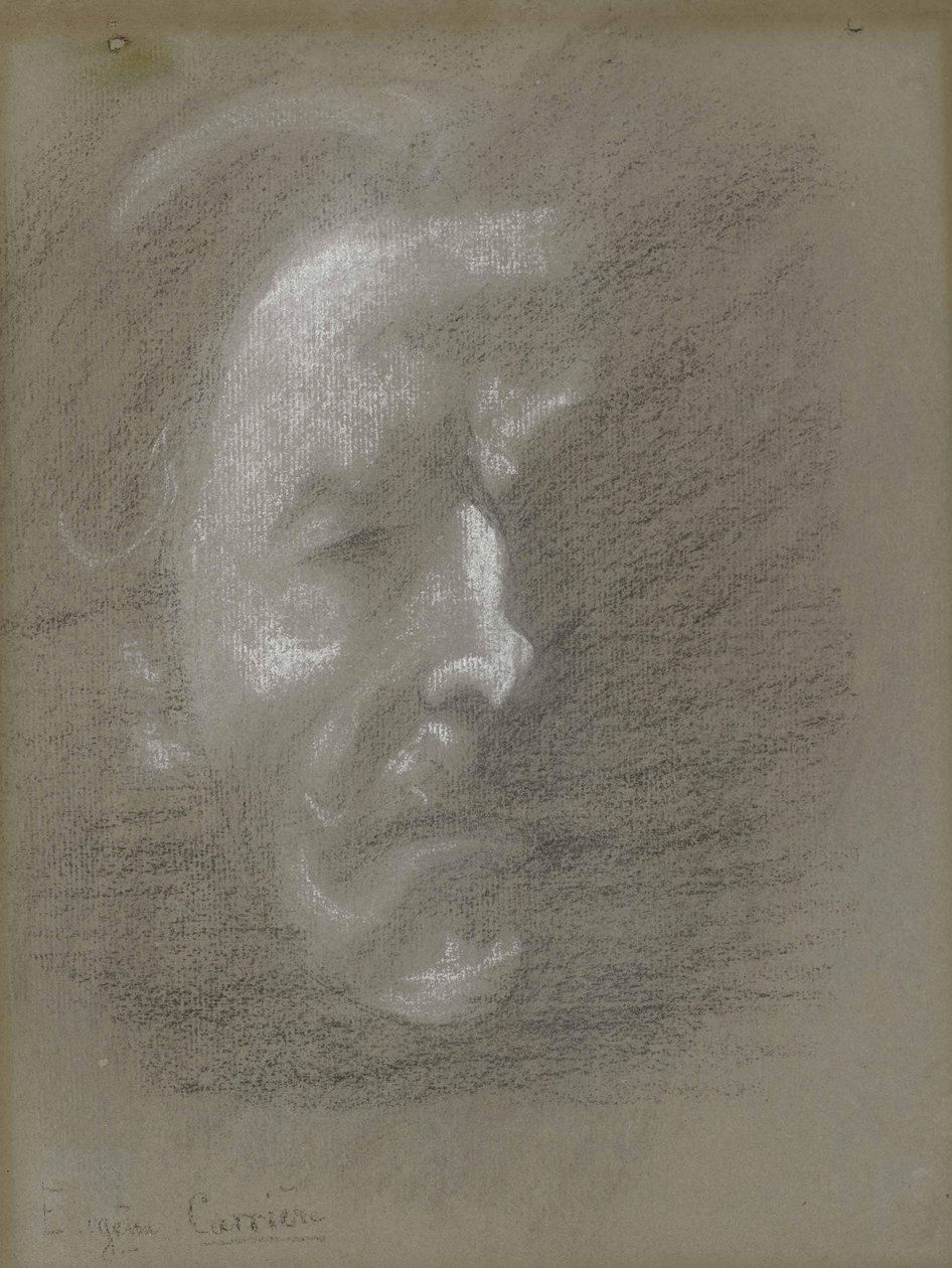 Selbstporträt von Eugène Carrière
