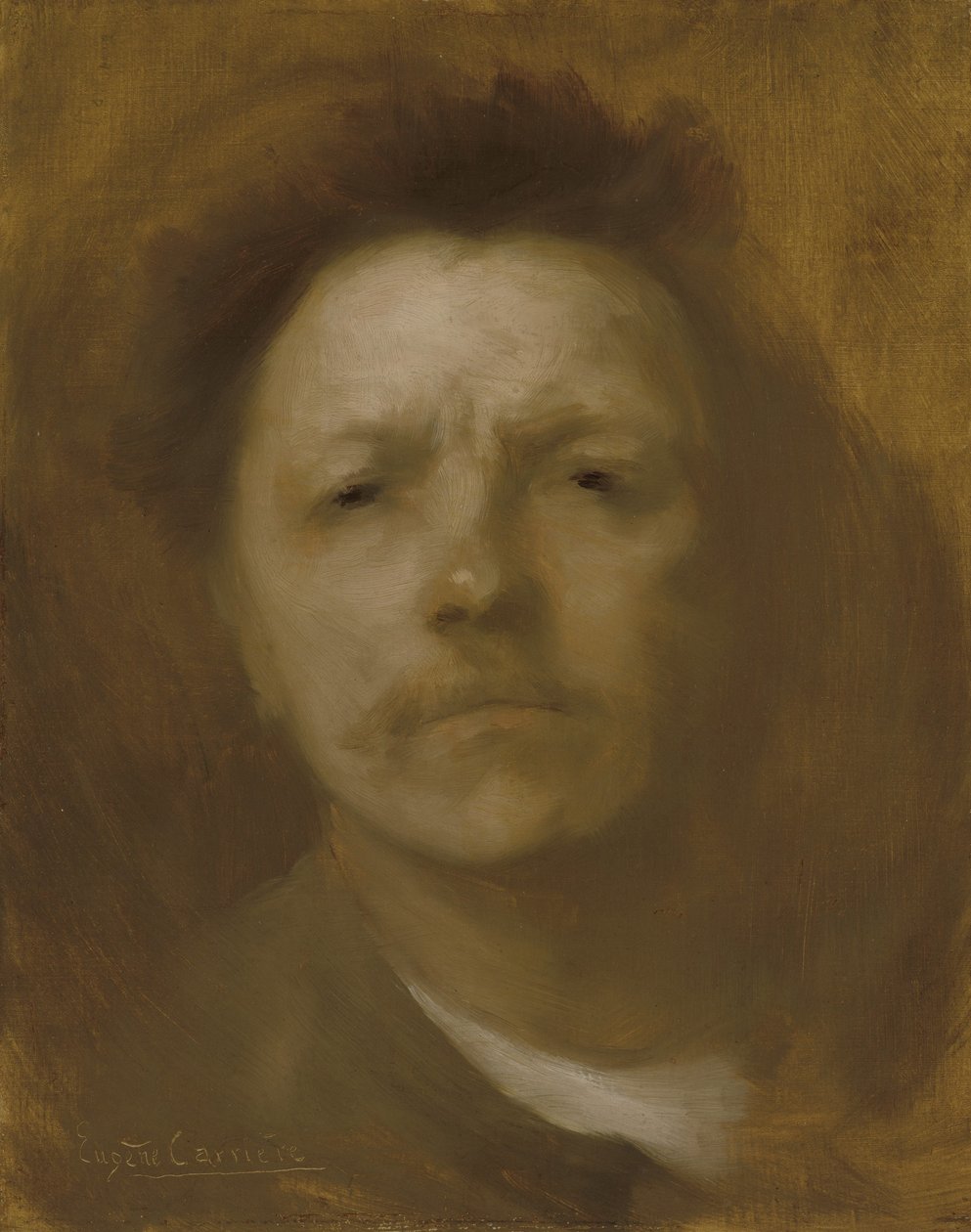 Selbstporträt, ca. 1893 von Eugène Carrière
