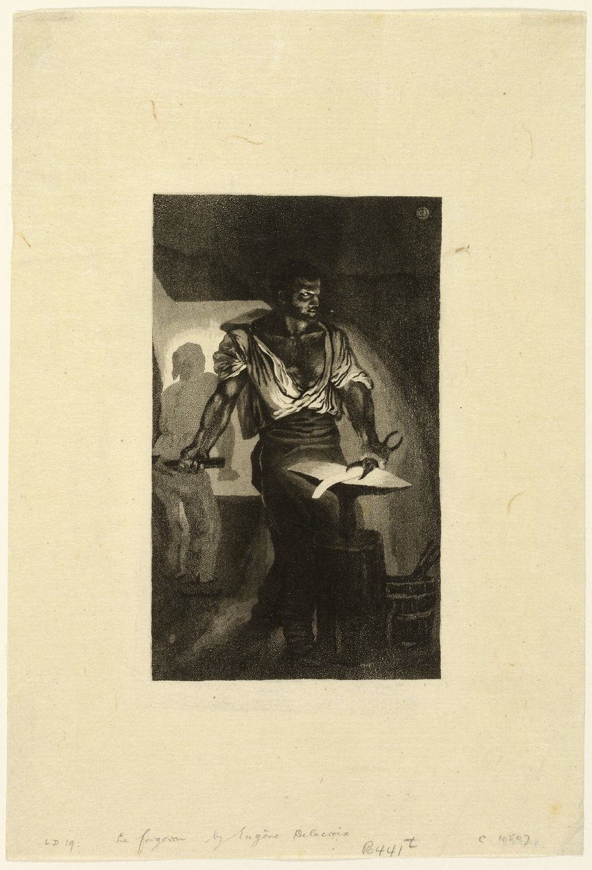 Schmied von Eugène Delacroix