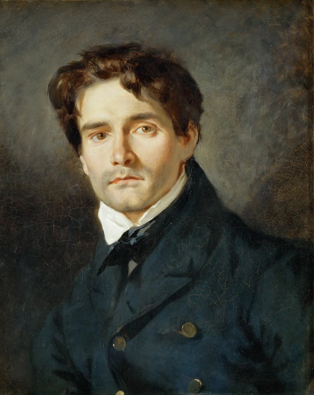 Porträt von Léon Riesener 1808-1878, 1835 von Eugène Delacroix