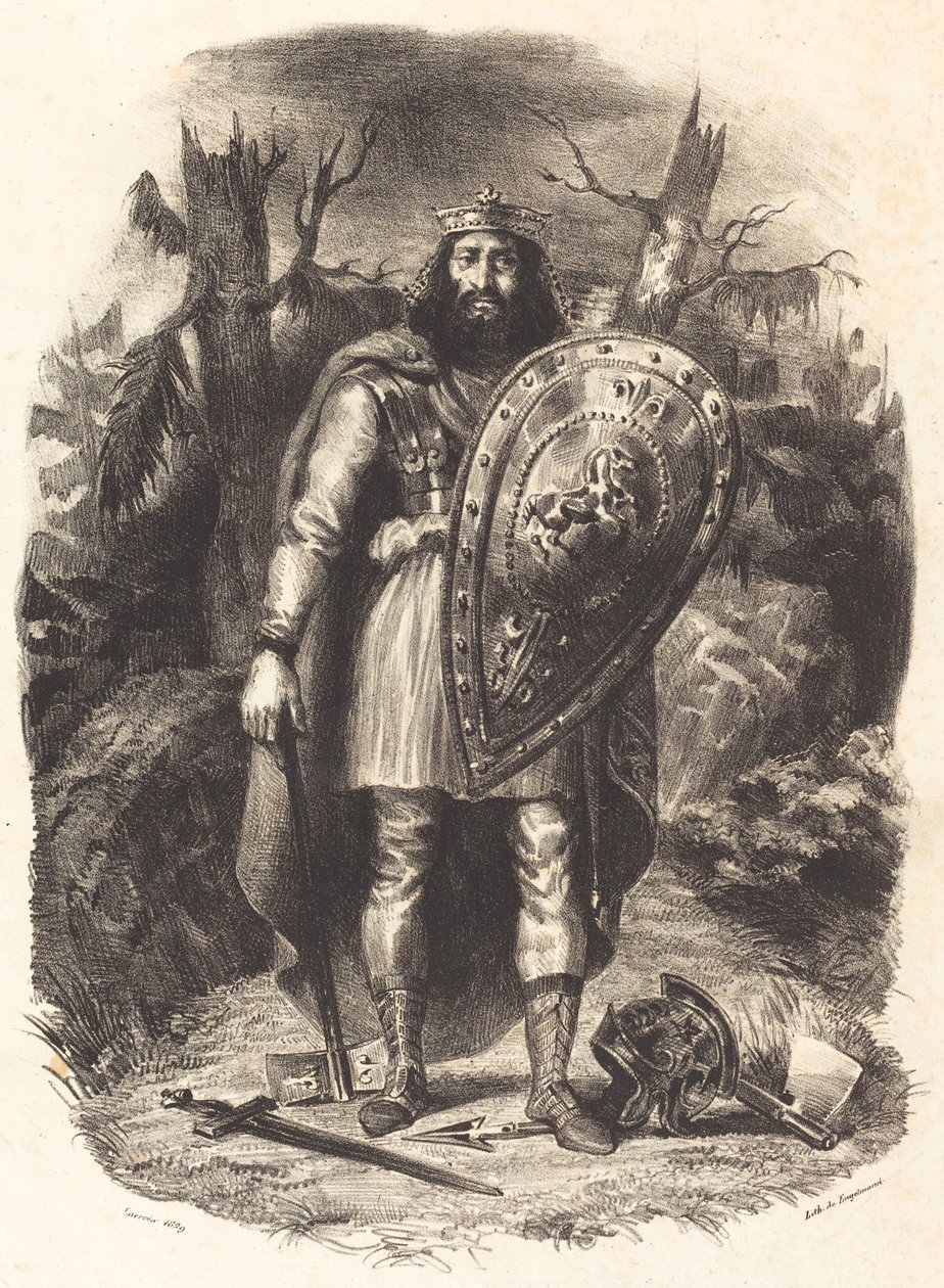 Vercingetorix von Eugène Delacroix