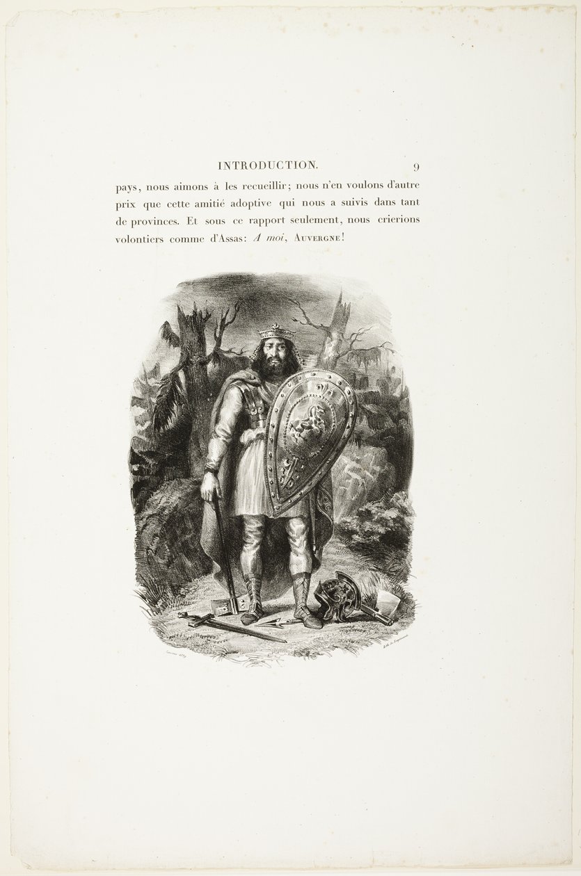 Vercingetorix von Eugène Delacroix