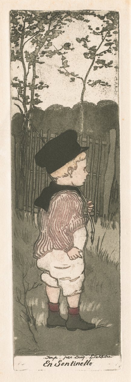 Auf Wache von Eugène Delâtre