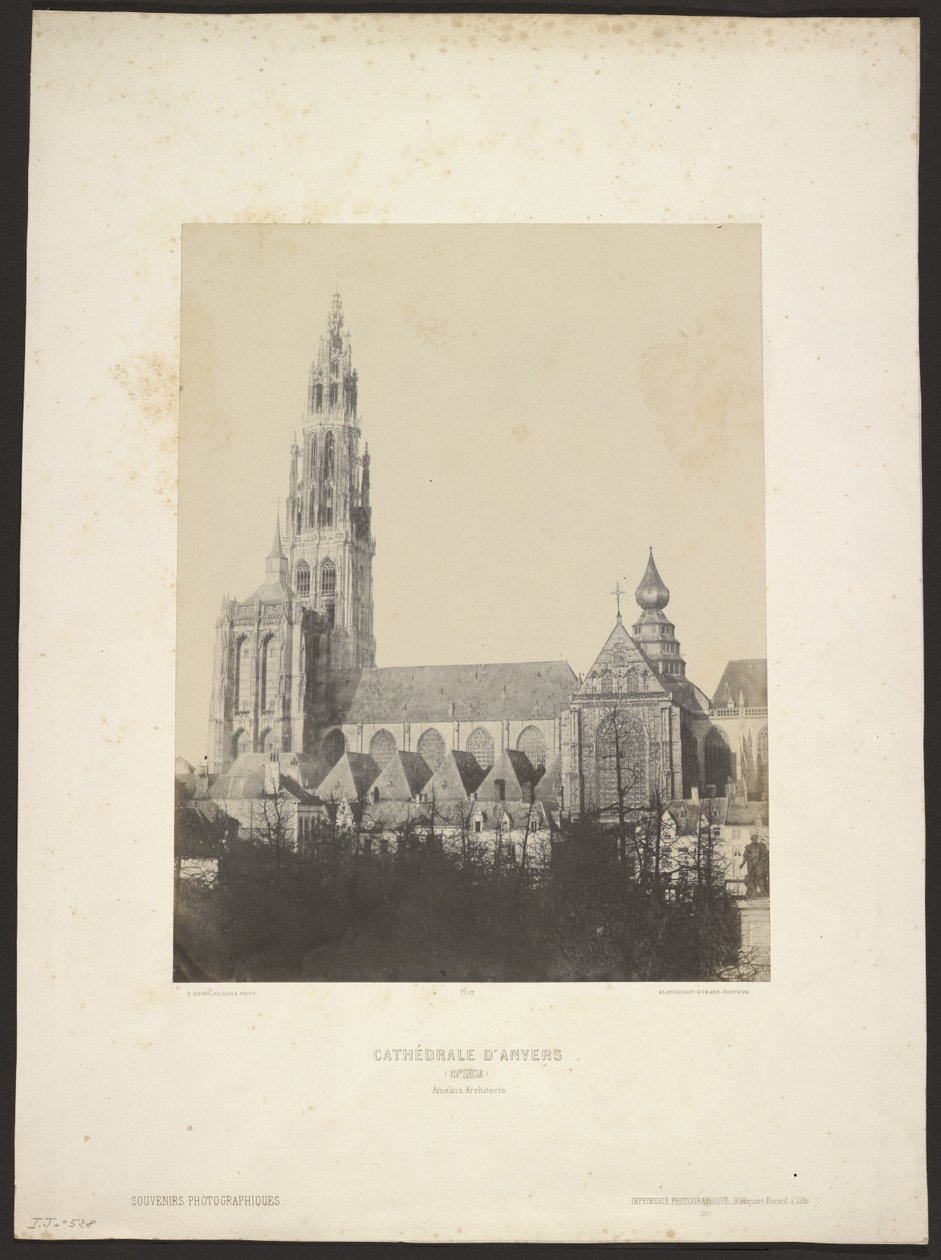 Kathedrale von Antwerpen von Eugène Desplanques