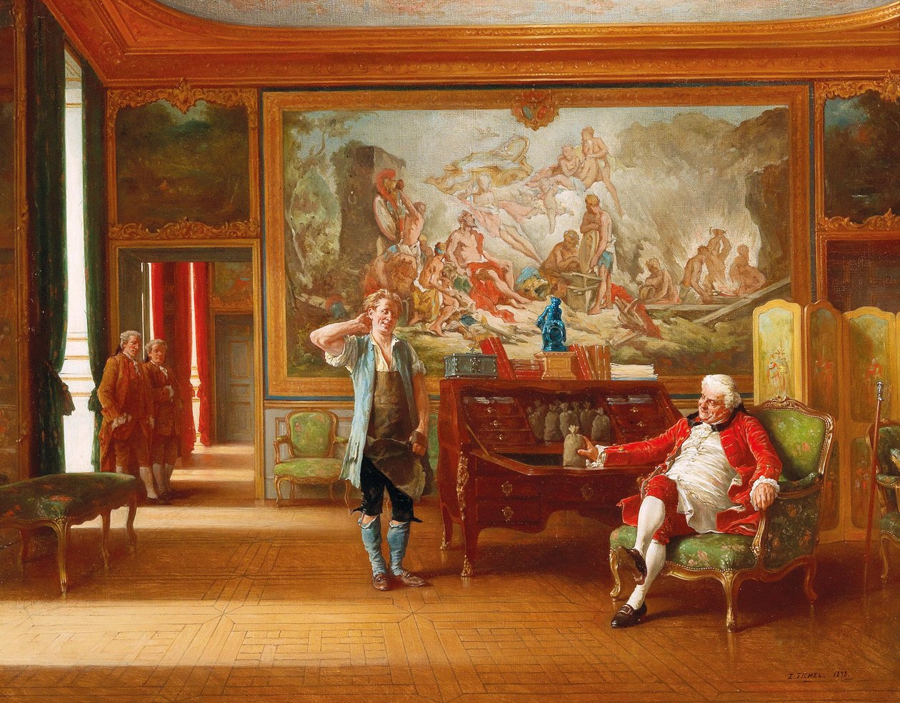 Der Lohn des Handwerkers von Eugene Fichel