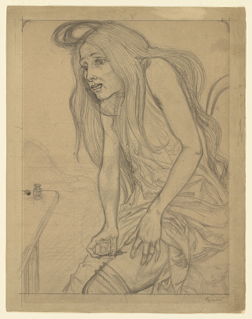 Grasset - Die Morphinistin von Eugene Grasset