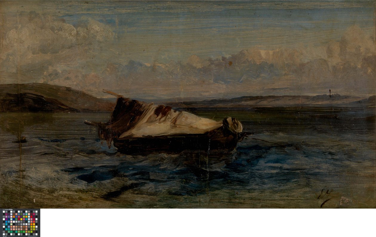 Kleines Boot von Eugene Isabey