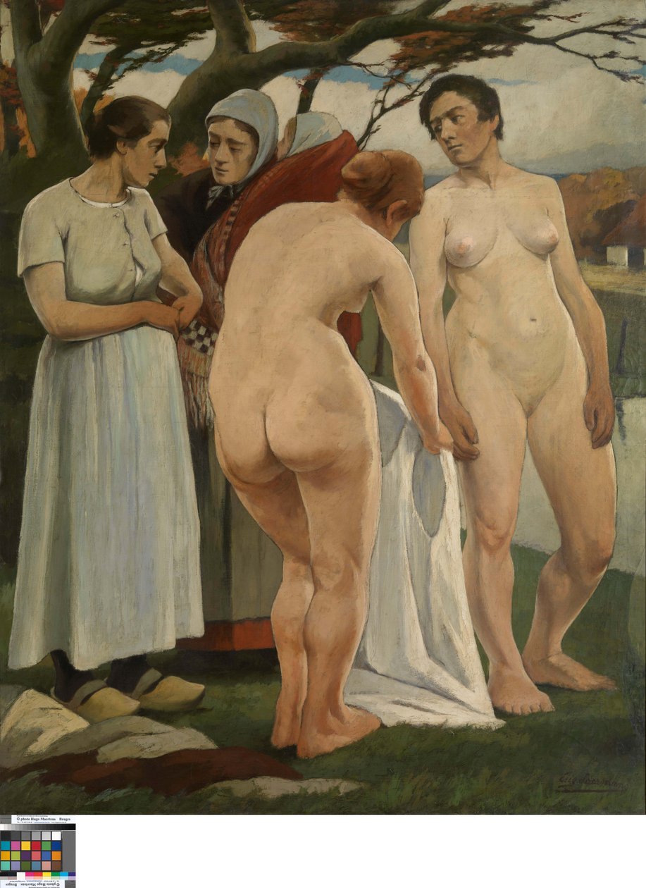 Badende Frauen von Eugene Laermans