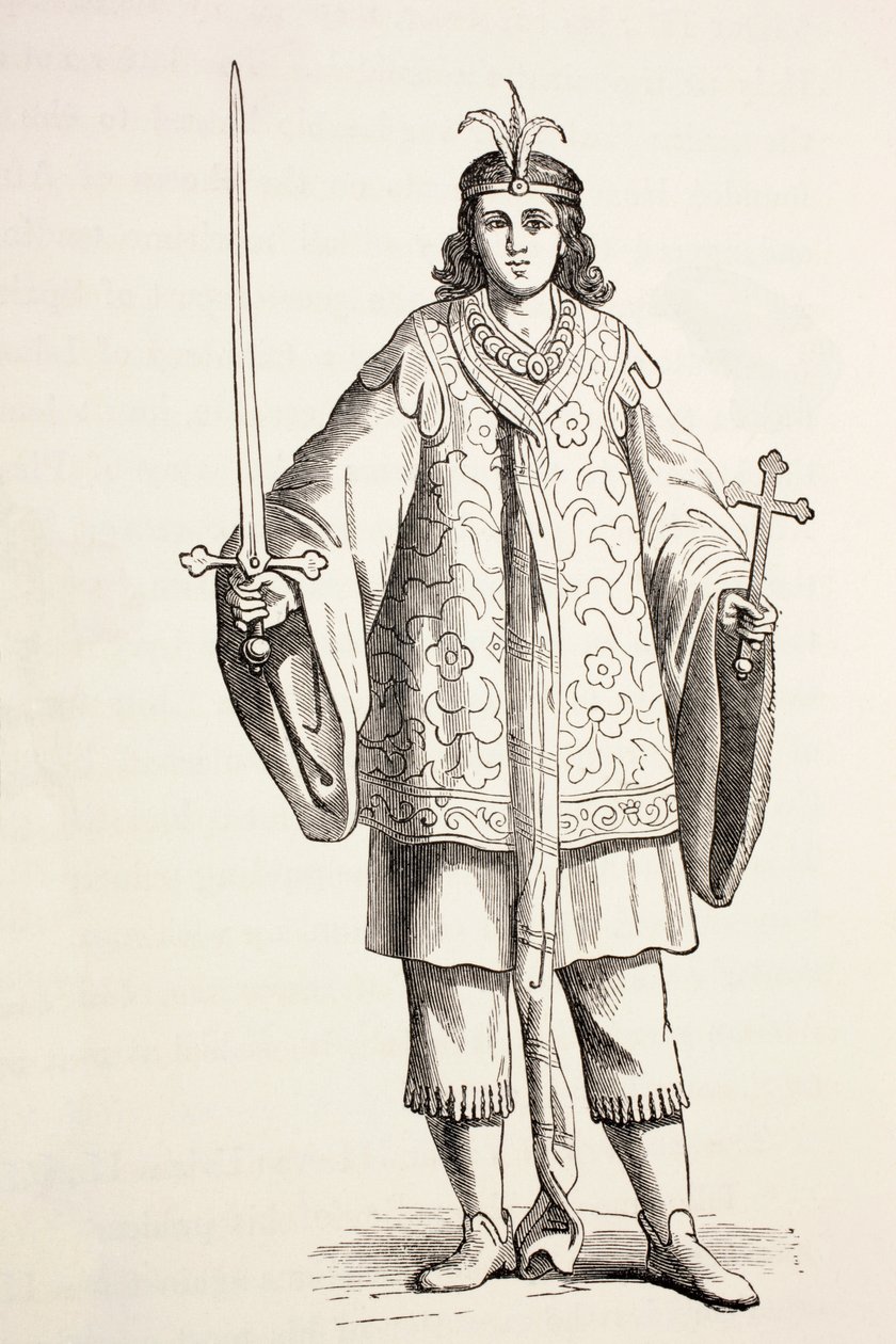 Der Page von Prester John, ca. 1880 von European School