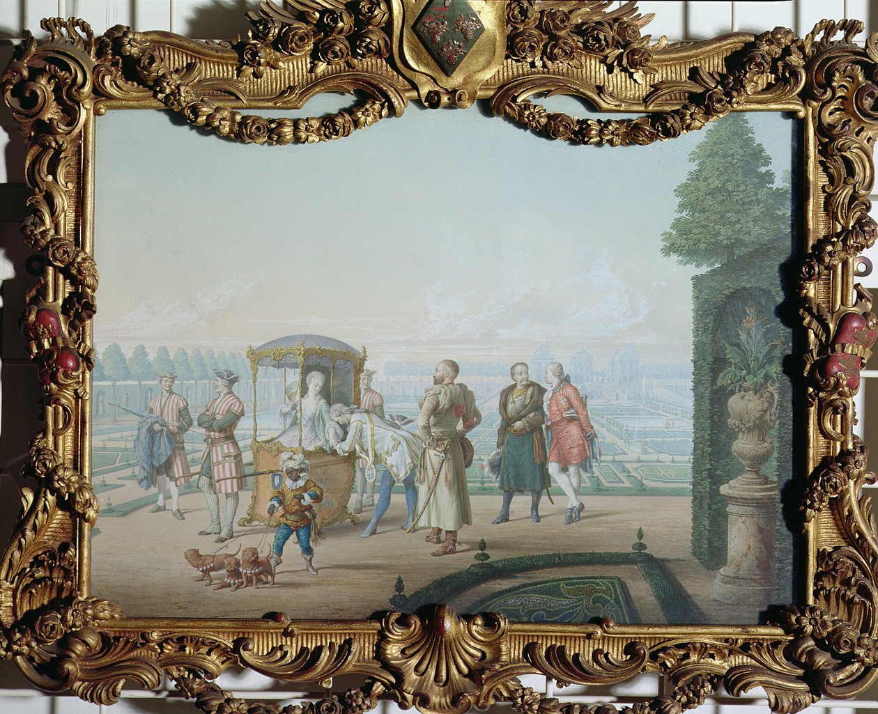 Ein Spaziergang im Garten von European School