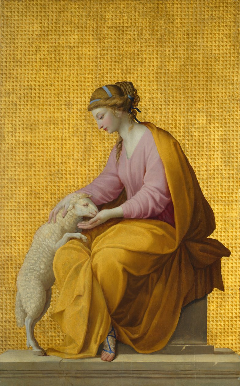 Sanftmut, 1650 von Eustache Le Sueur