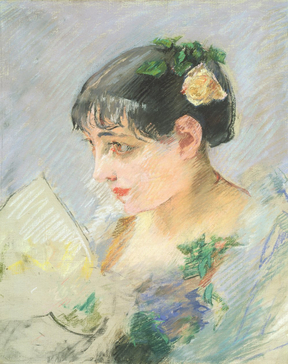 Die spanische Frau von Eva Gonzalès