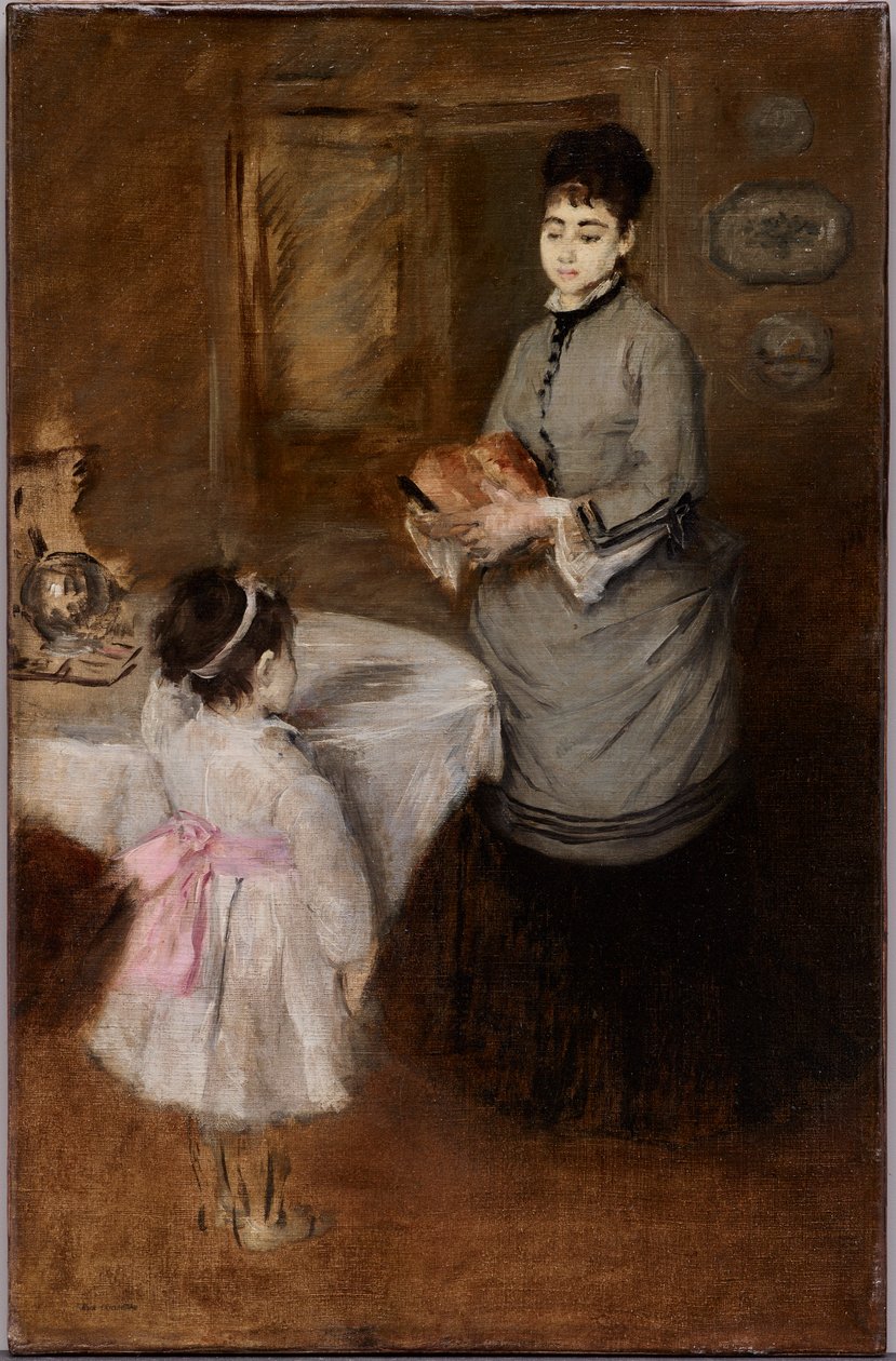 Nachmittagstee, ca. 1874 von Eva Gonzalès