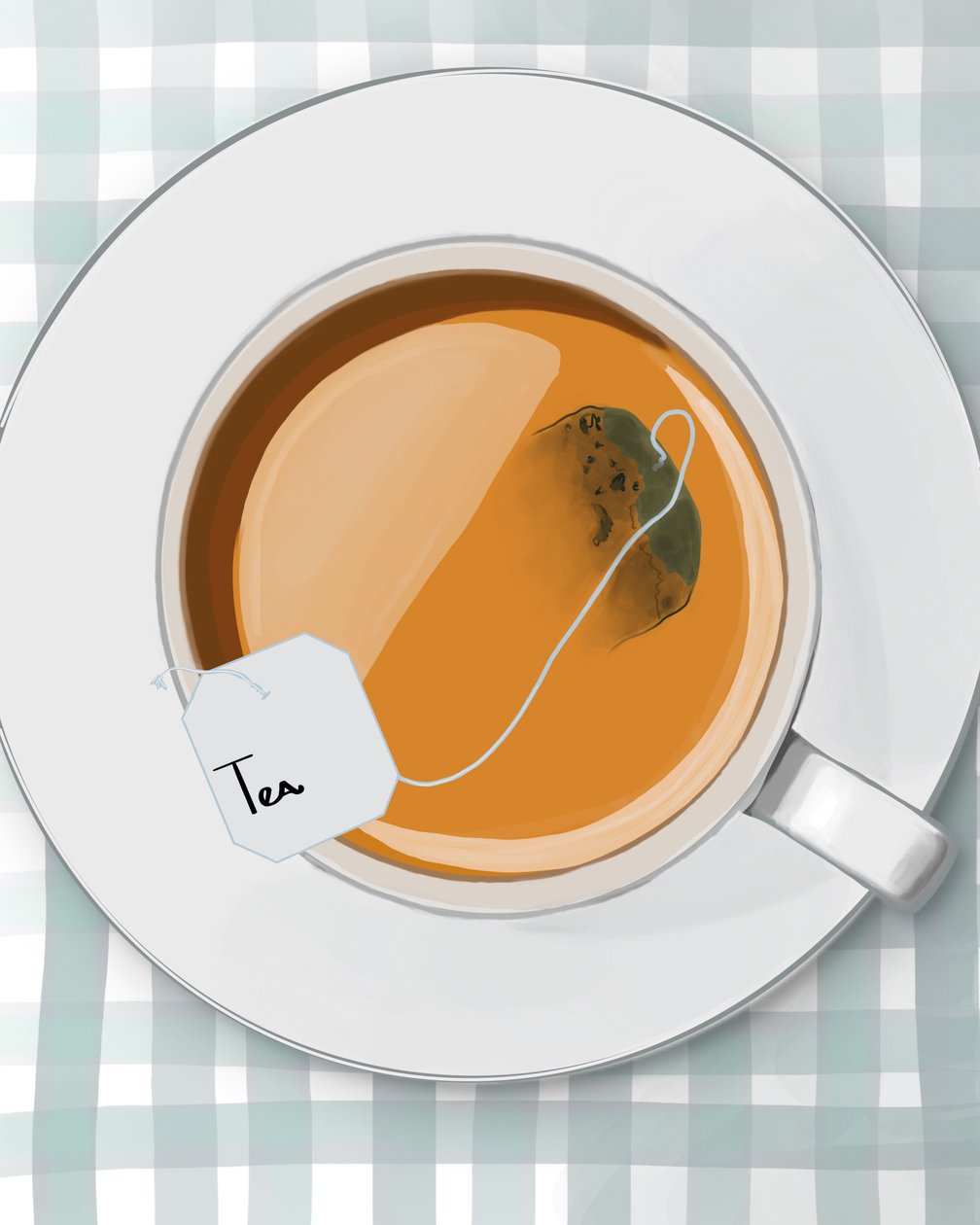 Tasse Tee, Brooklyn von Evan Sklar