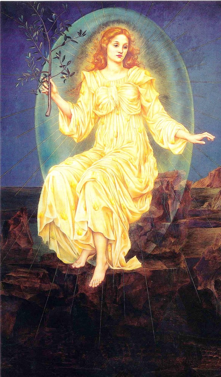 Lux in Tenebris von Evelyn De Morgan