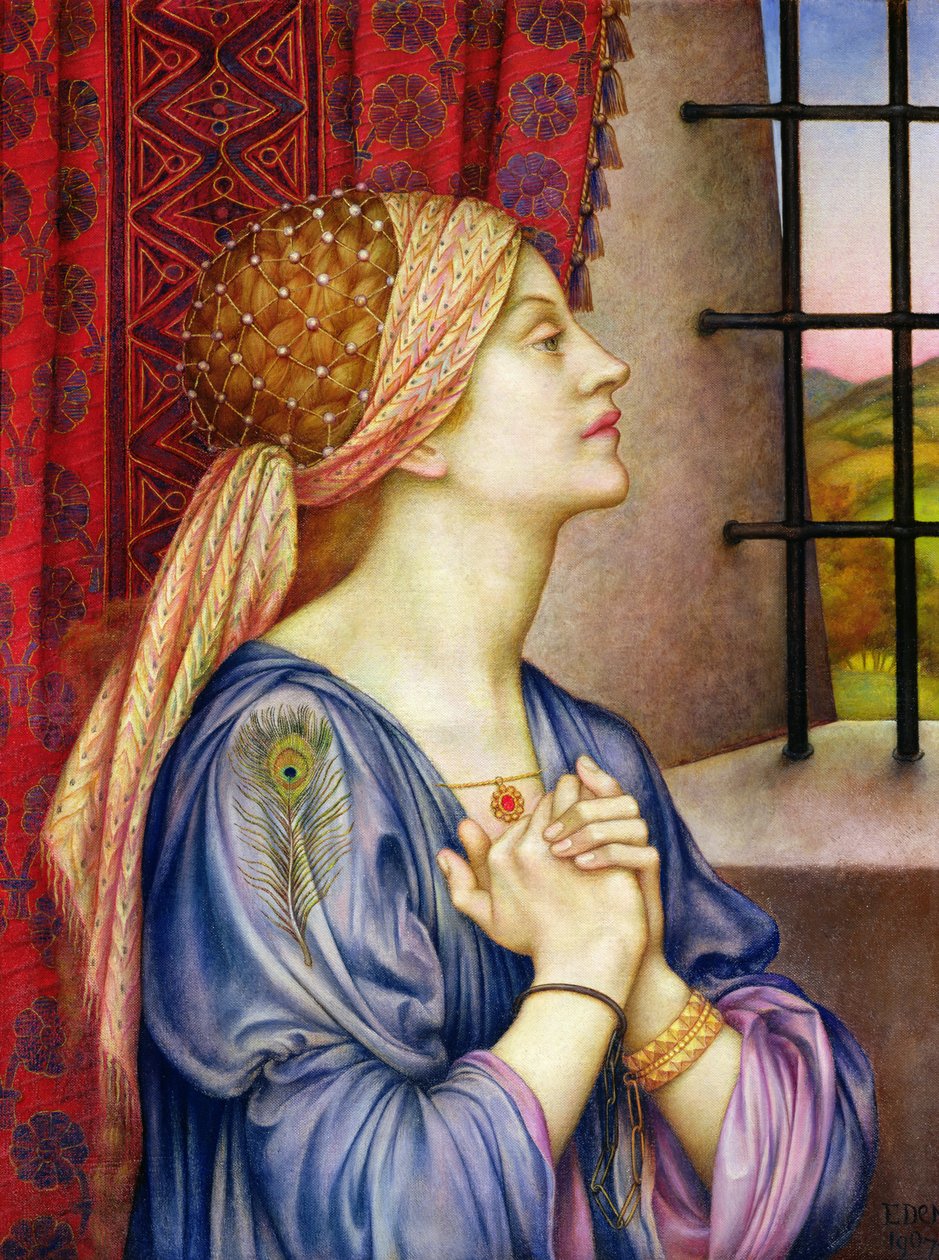 Der Gefangene, 1907-08 von Evelyn De Morgan