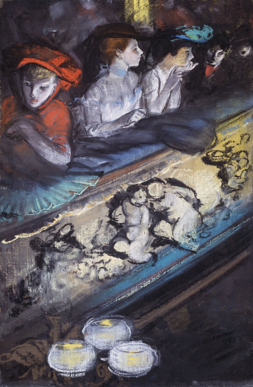 In der Loge von Everett Shinn