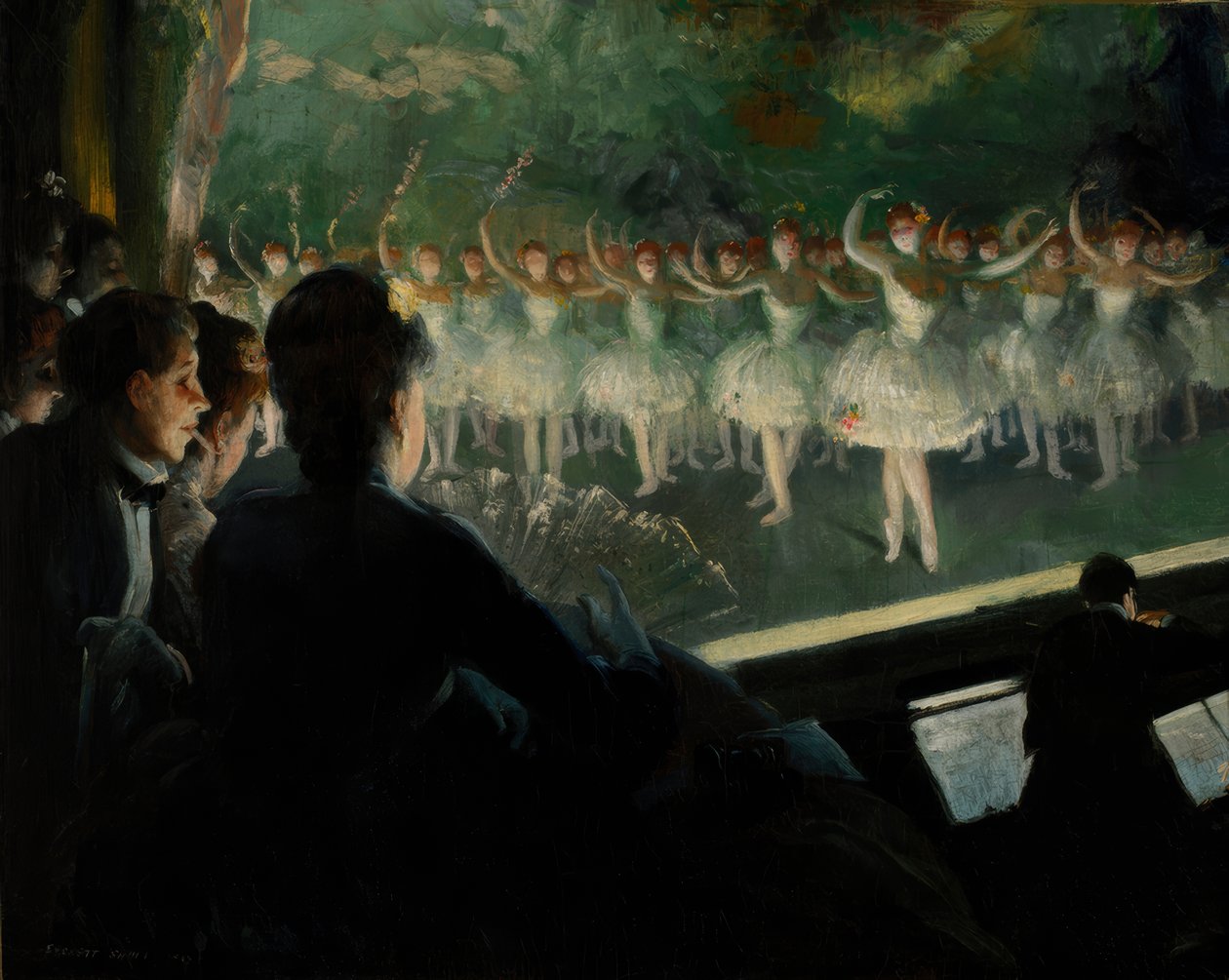 Das Weiße Ballett von Everett Shinn