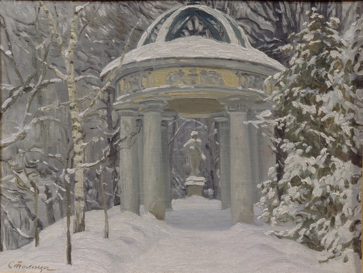 Pavillon auf dem Naydenov-Anwesen, 1923 von Evgeni Ivanovich Stolitsa