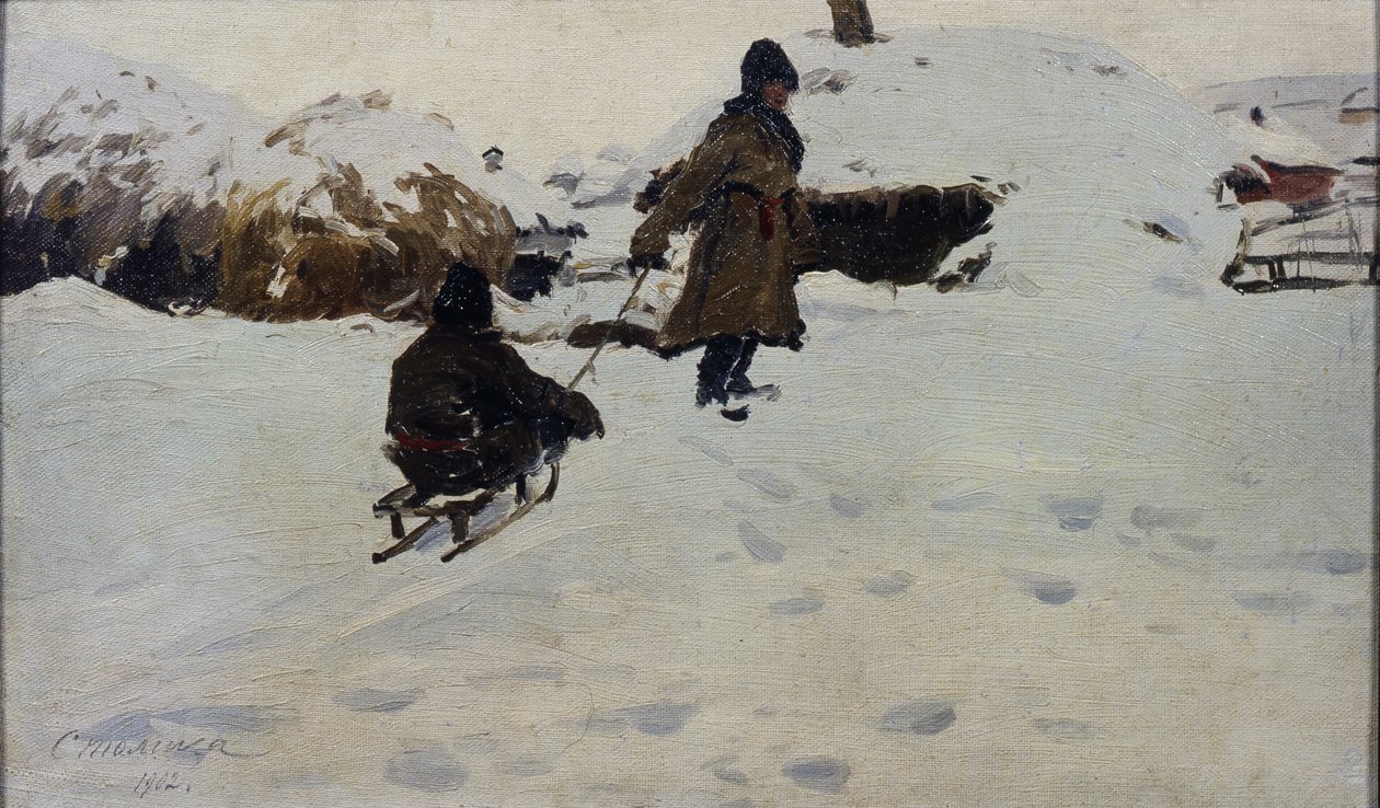 Winter, 1902 von Evgeni Ivanovich Stolitsa