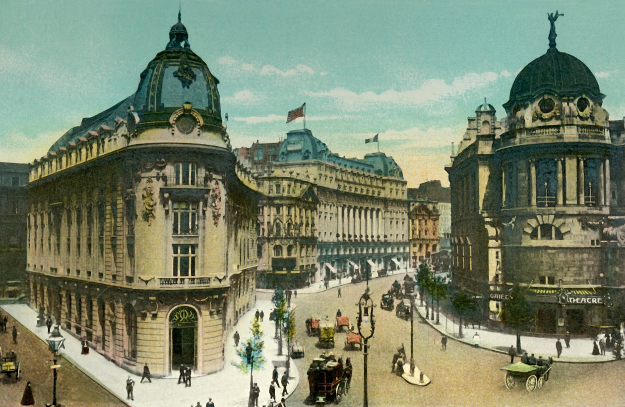 Aldwych und Gaiety Theatre, ca. 1900er von Eyre and Spottiswoode