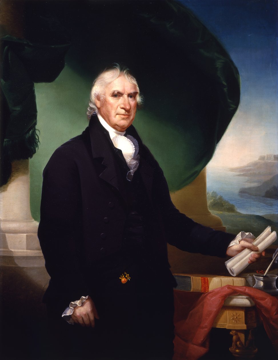 Gouverneur George Clinton, 1814 von Ezra Ames