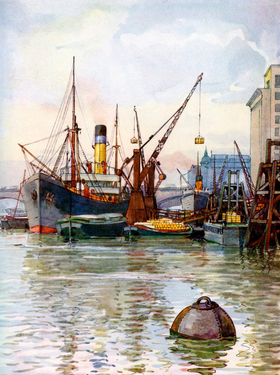 Der Pool von London von FP Dickinson