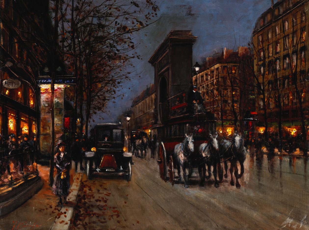 Der Boulevard St. Denis, Paris von Fausto Giusto