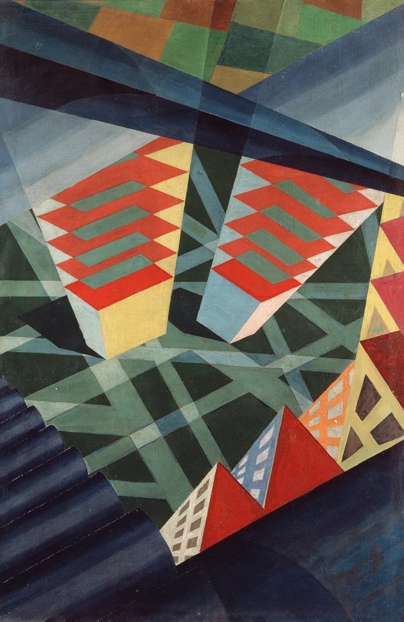 Perspektiven im Flug, ca. 1926 von Fedele Azari