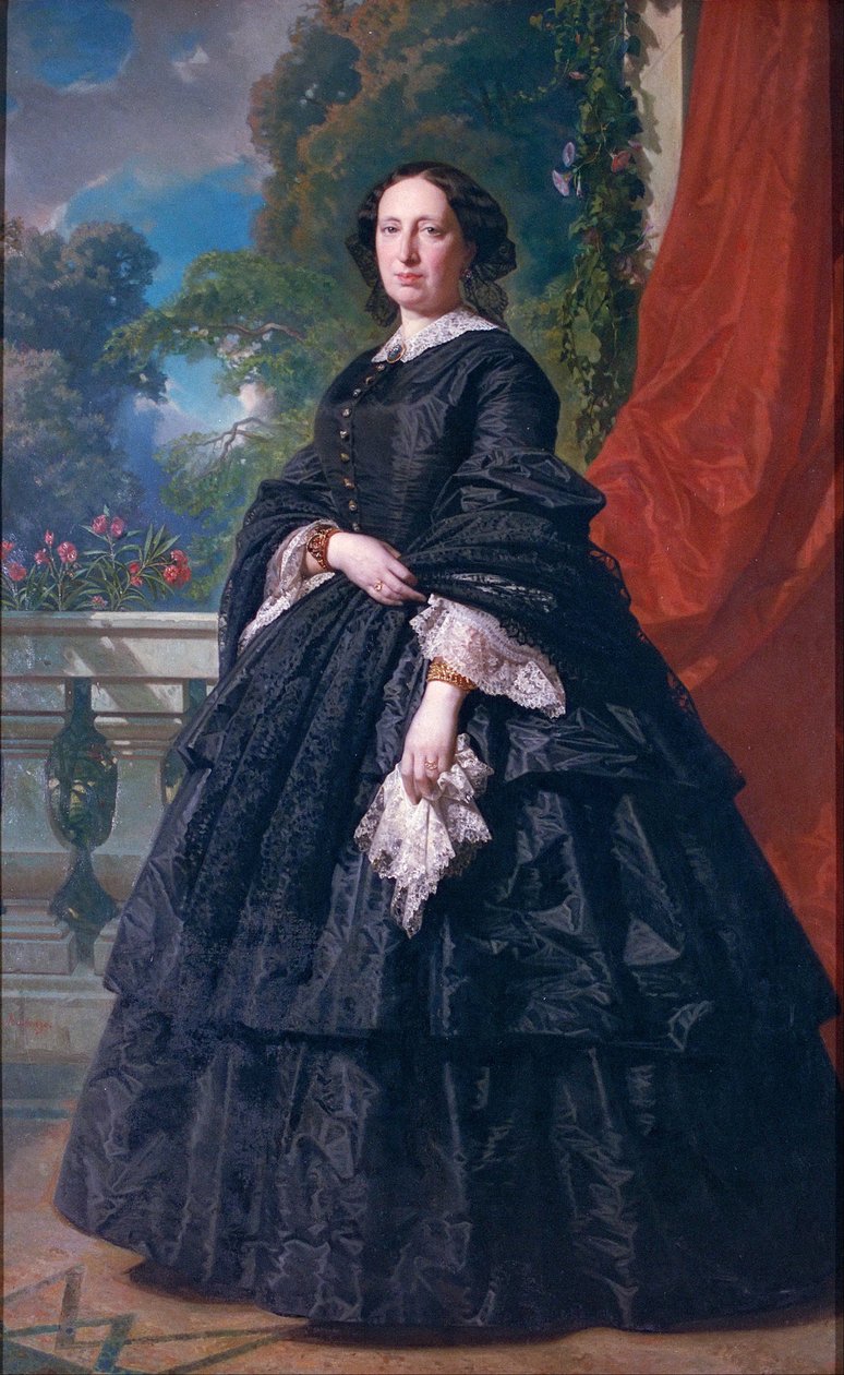 Porträt von Carlota Quintana Badia von Federico de Madrazo y Kuntz