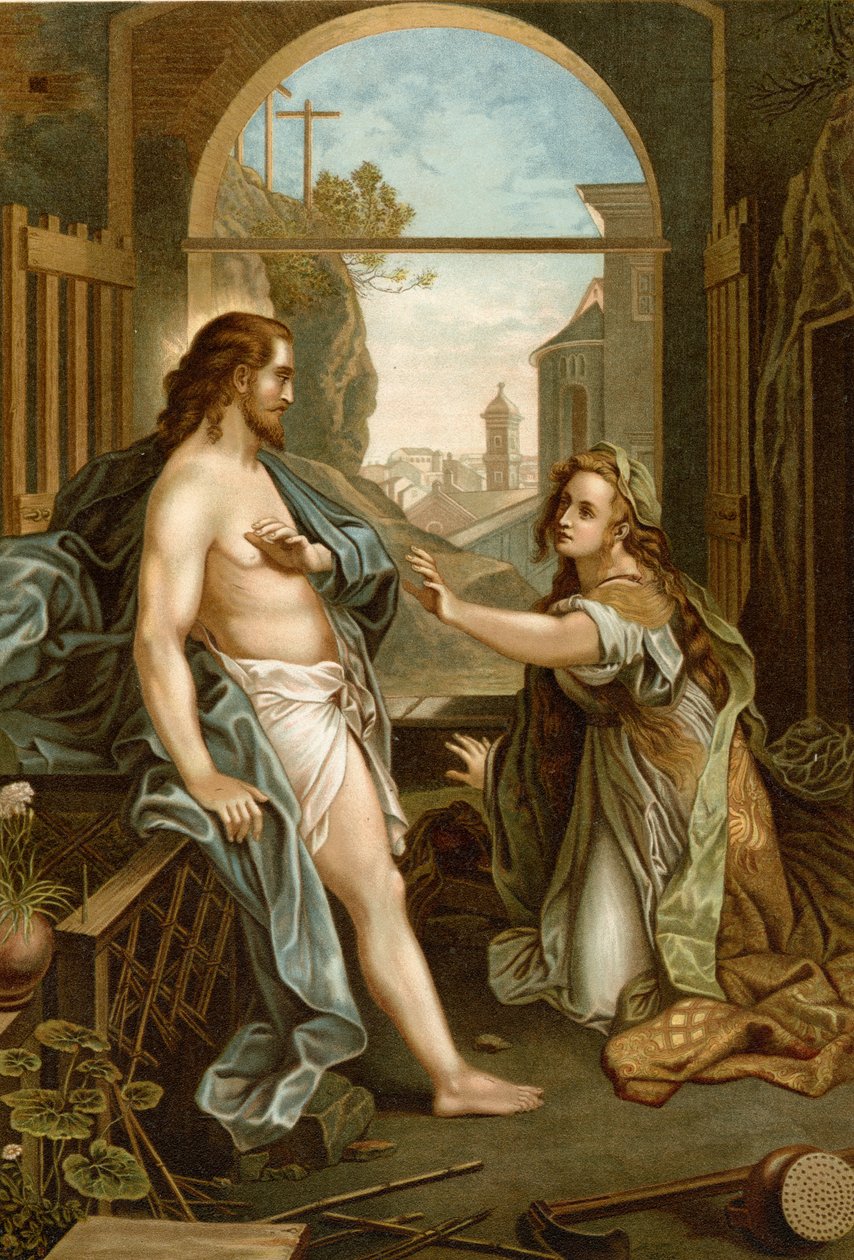 Jesus erscheint Maria von Federico Fiori after Barocci or Baroccio