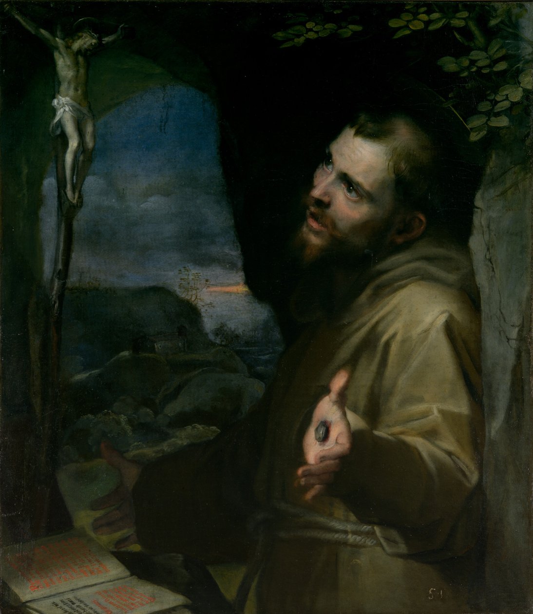 Heiliger Franziskus, ca. 1600-1604 von Federico Barocci