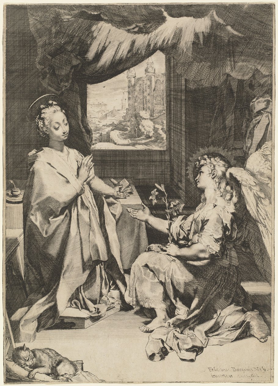 Die Verkündigung von Federico Barocci