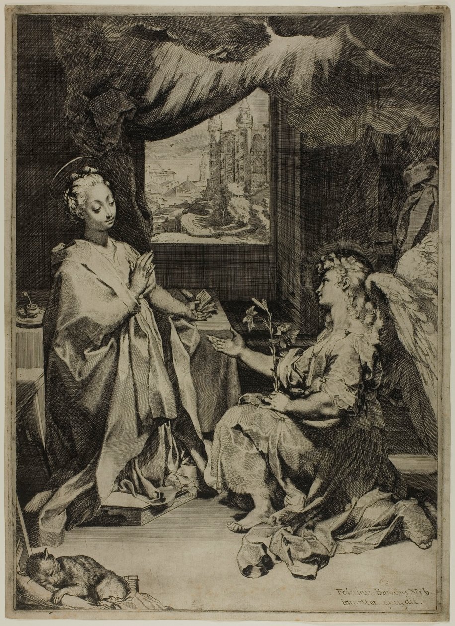 Die Verkündigung von Federico Barocci