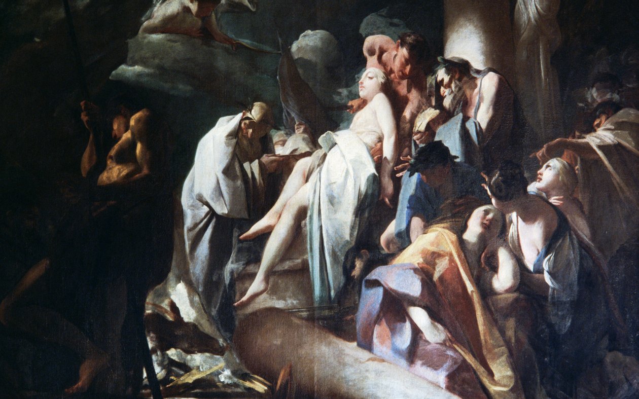 Opferung der Iphigenie von Federico Bencovich
