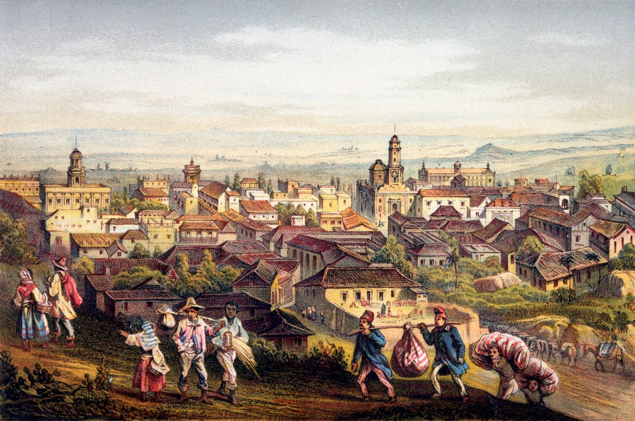Trinidad, Kuba, 1840 von Federico Mialhe