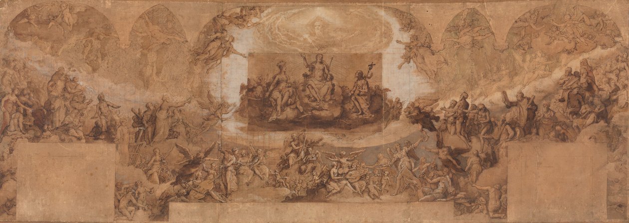 Paradies, 1565-77 von Federico Zuccaro
