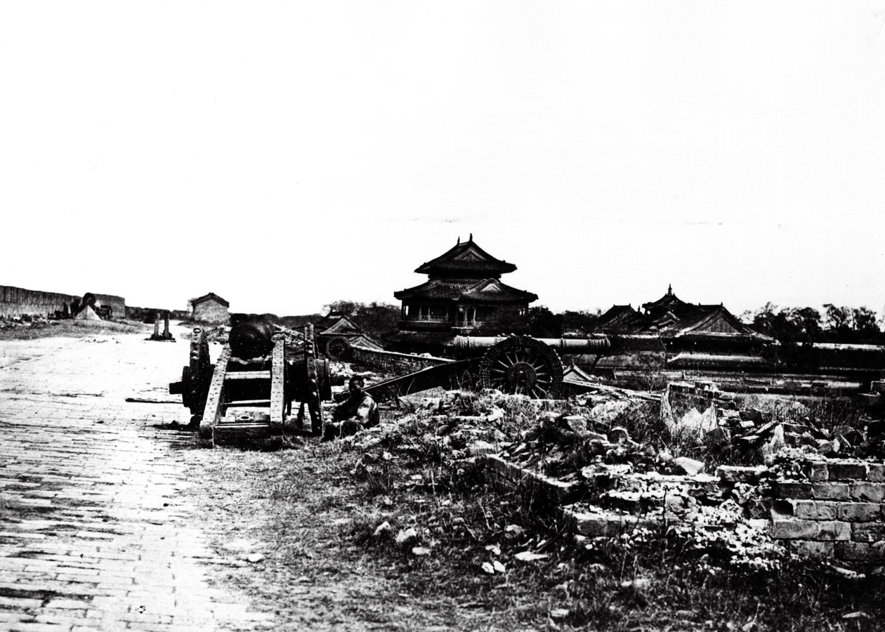 Obere Mauer von Peking, 1860 von Felice Beato