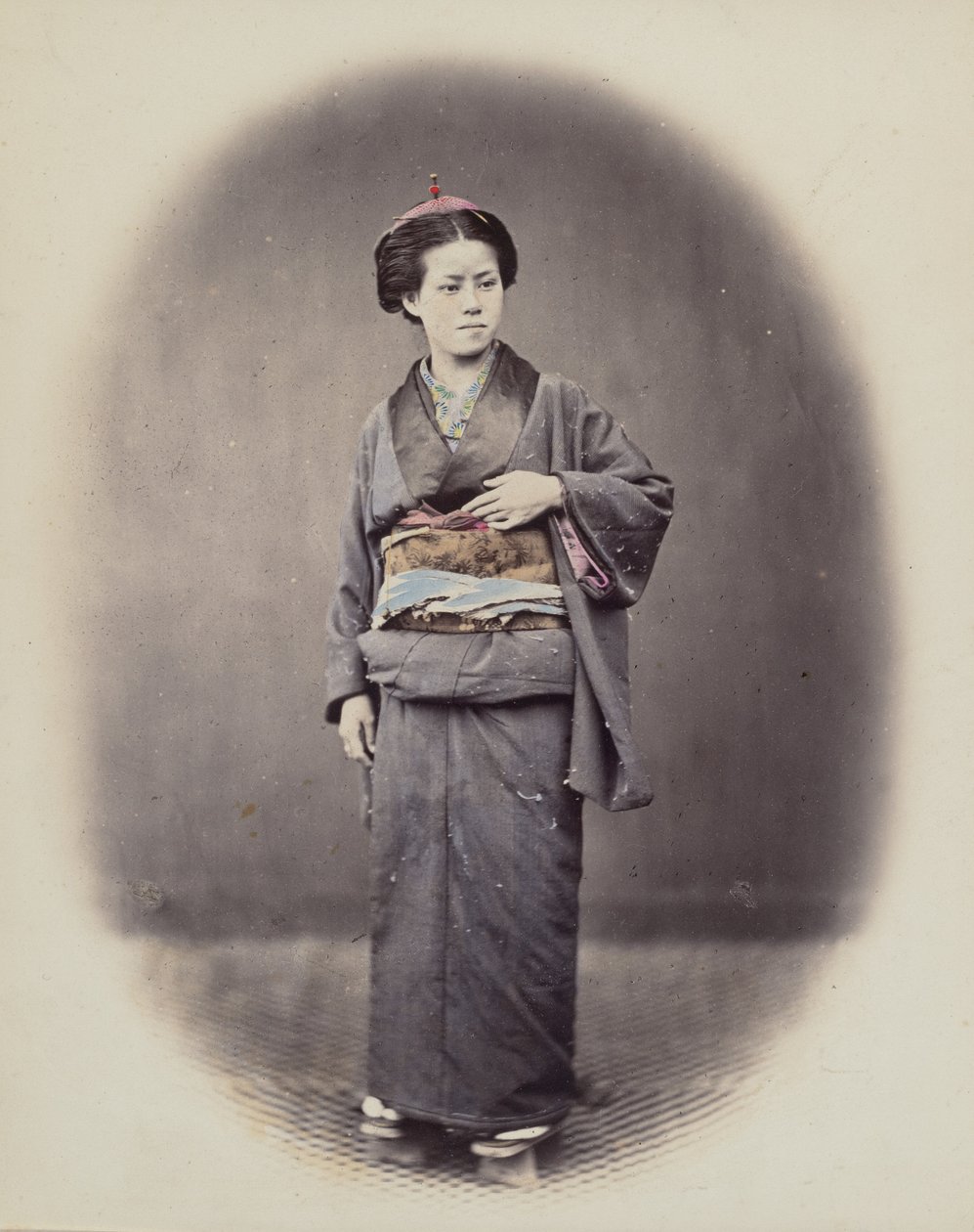 Porträt einer Frau, 1868 von Felice Beato