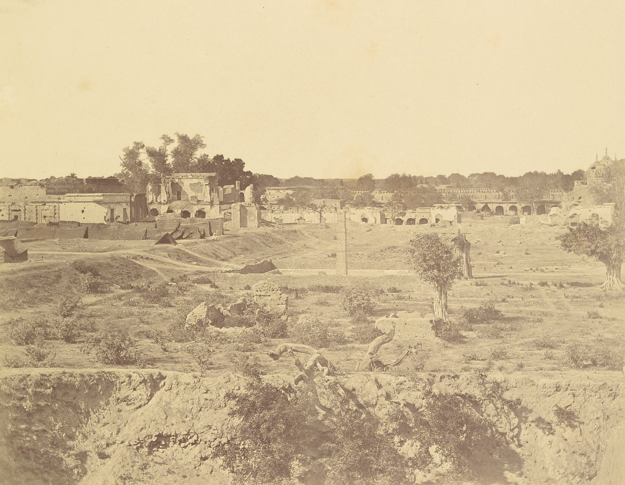 [Position der Zollhaus-Batterie] von Felice Beato