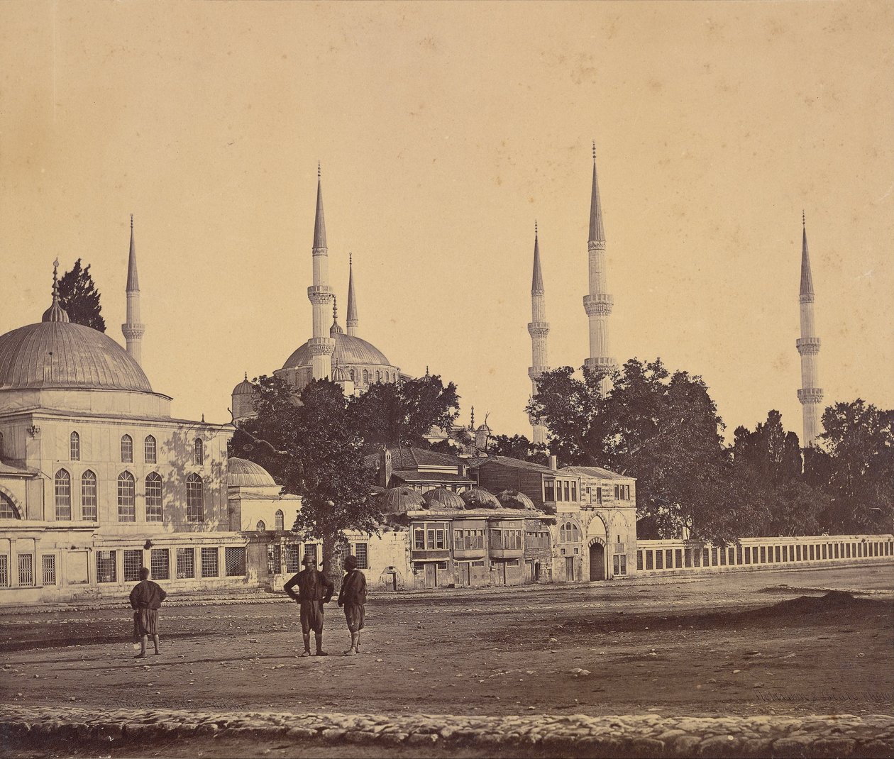 Sultan-Ahmed-Moschee von Felice Beato