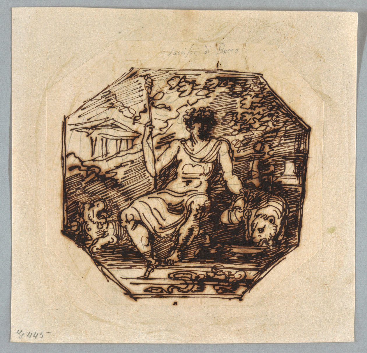 Bacchus von Felice Giani