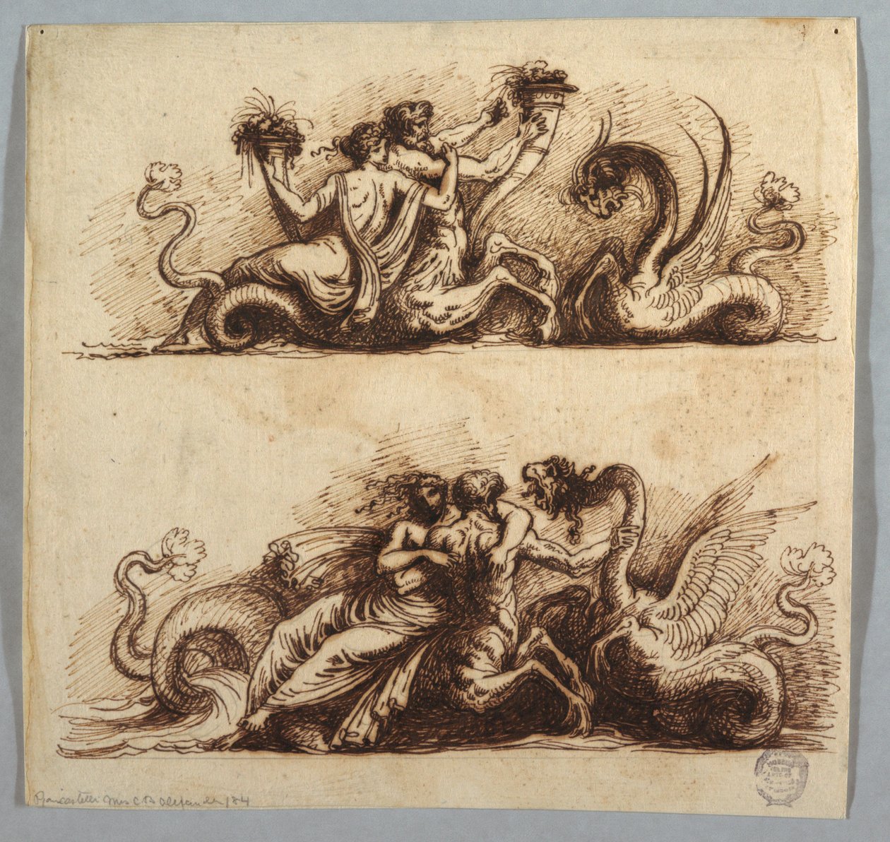 Bythos und Aphros von Felice Giani