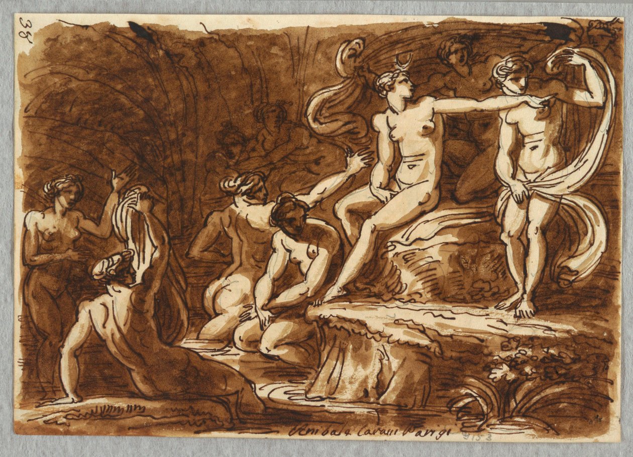 Diana und Callisto von Felice Giani