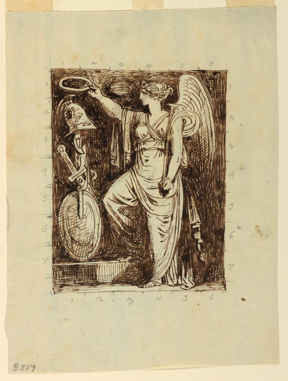 Zeichnung, Italien, 1805 von Felice Giani